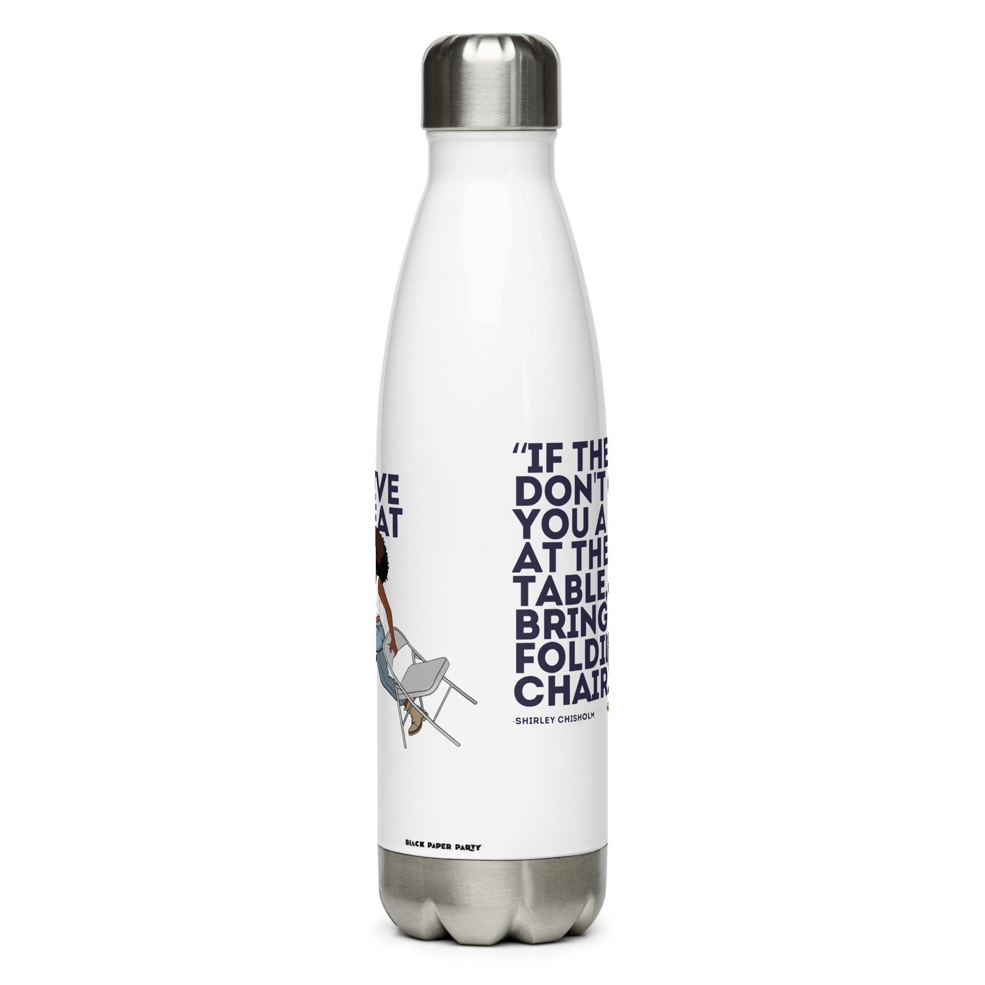 Seat At The Table Stainless Steel Water Bottle