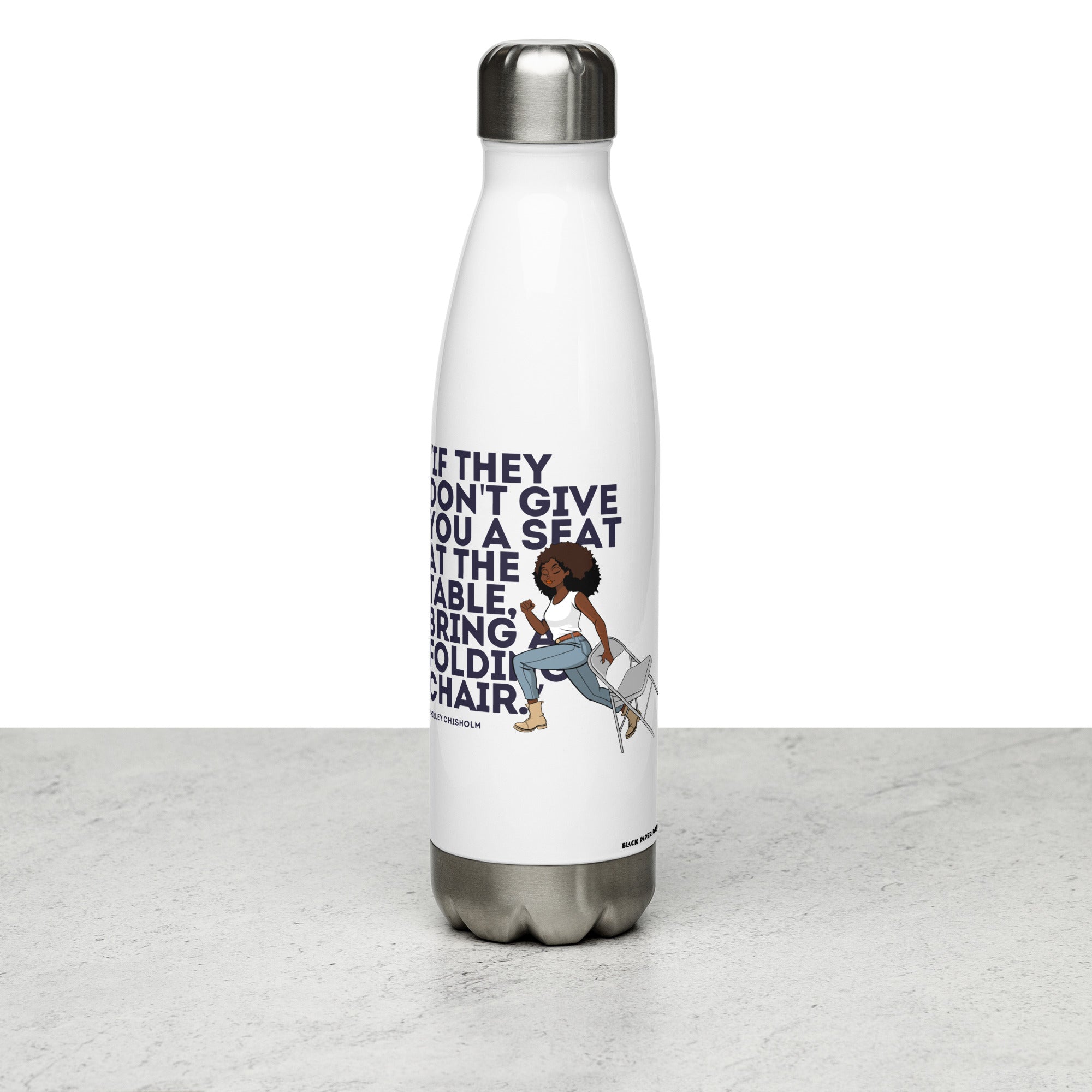 Seat At The Table Stainless Steel Water Bottle