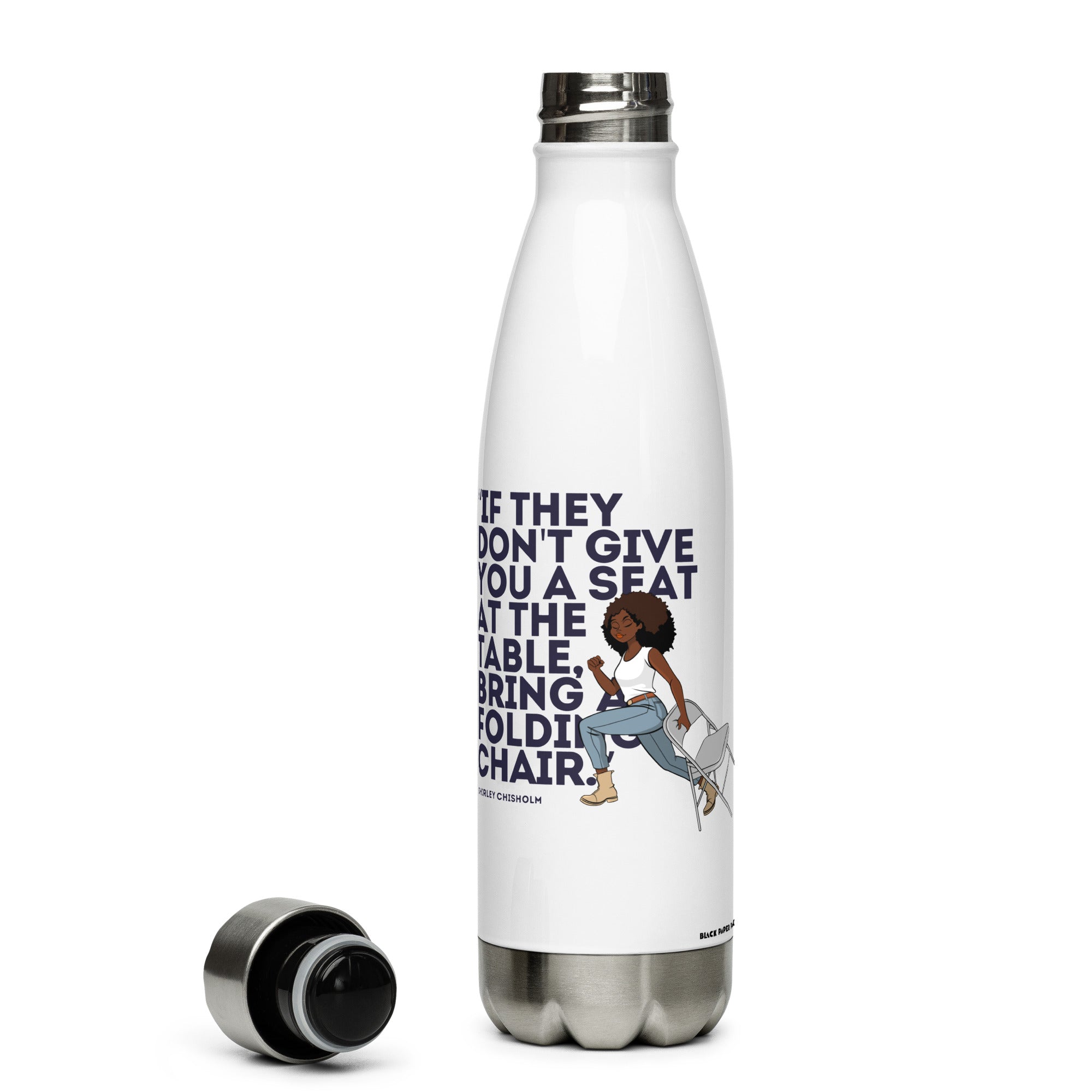 Seat At The Table Stainless Steel Water Bottle