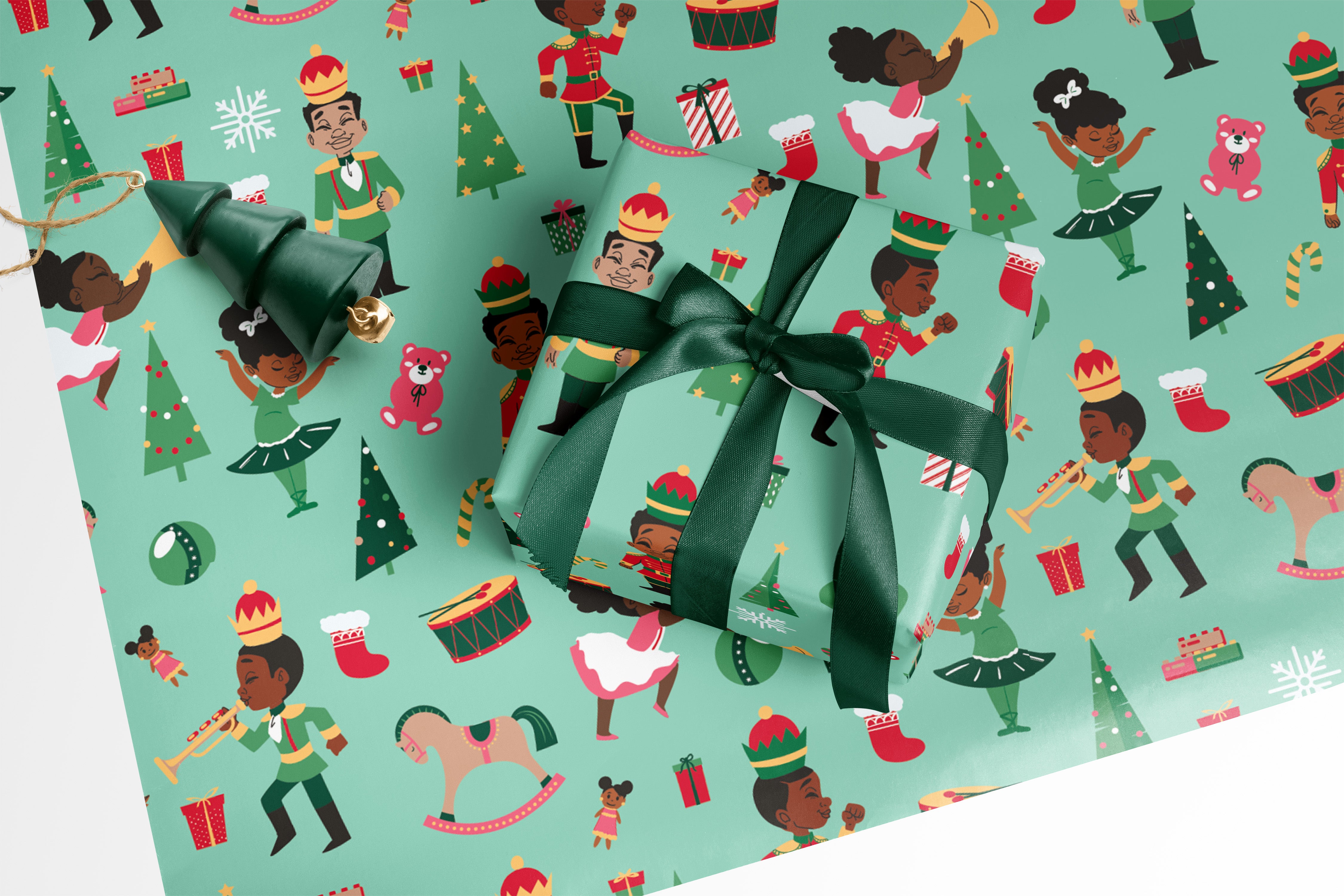 Christmas Wrapping Paper for Kids — When it Rains Paper Co. | Colorful and  fun paper goods, office supplies, and personalized gifts.